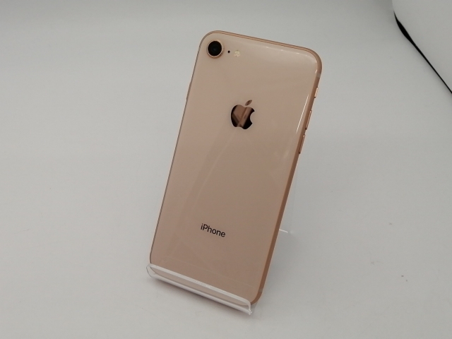 【中古】Apple 国内版 【SIMフリー】 iPhone 8 64GB ゴールド MQ7A2J/A【大須アメ横】保証期間１ヶ月【ランクC】
