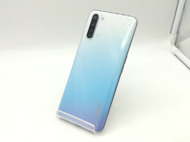【中古】Oppo SoftBank 【SIMロック解除済み】 OPPO Reno3 5G ミスティ ホワイト 8GB 128GB A001OP【広島】保証期間１ヶ月【ランクB】