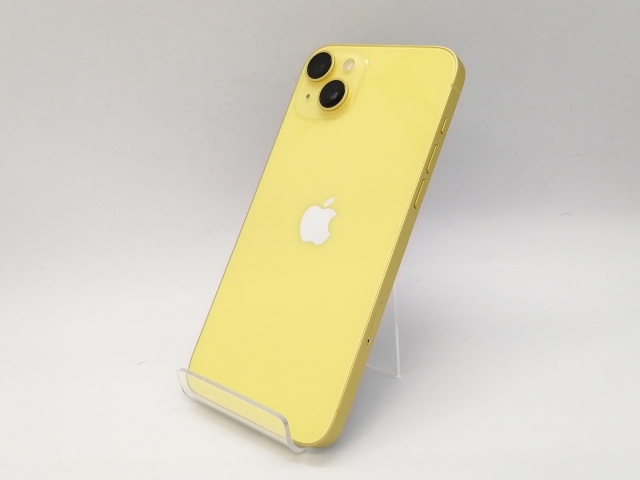 中古】Apple 国内版 【SIMフリー】 iPhone 14 Plus 128GB イエロー 