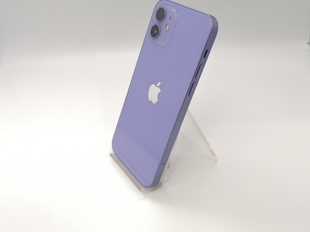 【中古】Apple au 【SIMロック解除済み】 iPhone 12 64GB パープル MJNH3J/A【小倉駅前】保証期間１ヶ月【ランクA】の通販は