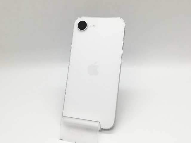 【中古】【赤ロム保証あり】Apple ymobile 【SIMフリー】 iPhone 16e 128GB ホワイト MD1R4J/A【福岡天神】保証期間１ヶ月【ランクA】