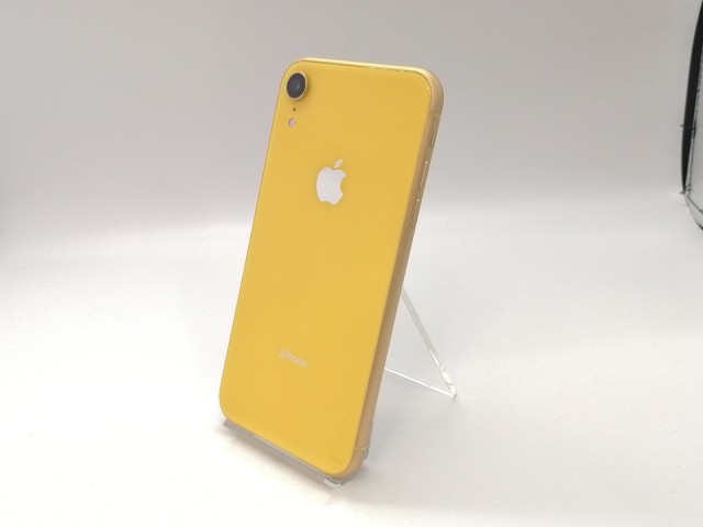 【中古】Apple docomo 【SIMロック解除済み】 iPhone XR 64GB イエロー MT082J/A【小倉駅前】保証期間１ヶ月【ランクC】の通販は