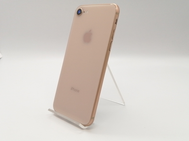 au iPhone8 64GB Gold SIMロック有 (解除約束) 弐