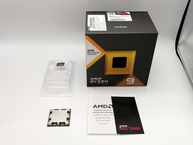 【中古】AMD Ryzen 9 7950X3D (4.2GHz/TC:5.7GHz) BOX AM5/16C/32T/L3 128MB/Radeon Graphics/TDP 120W【小倉駅前】保証期間１週間_2