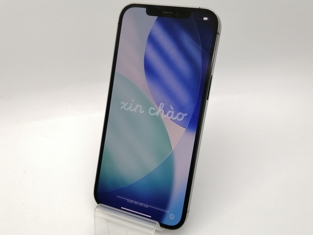 【中古】Apple SoftBank 【SIMロック解除済み】 iPhone 12 Pro Max 256GB グラファイト MGCY3J/A【大須2】保証期間１ヶ月【ランクC】_1