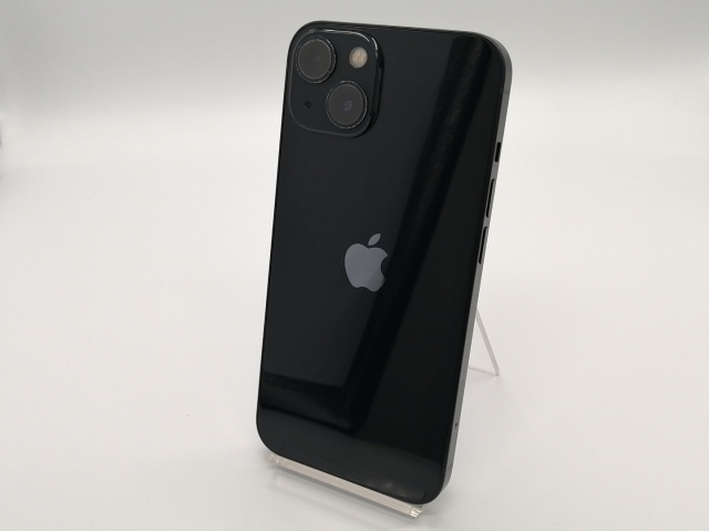 【中古】Apple docomo 【SIMフリー】 iPhone 13 128GB ミッドナイト MLNC3J/A【小倉駅前】保証期間１ヶ月【ランクB】