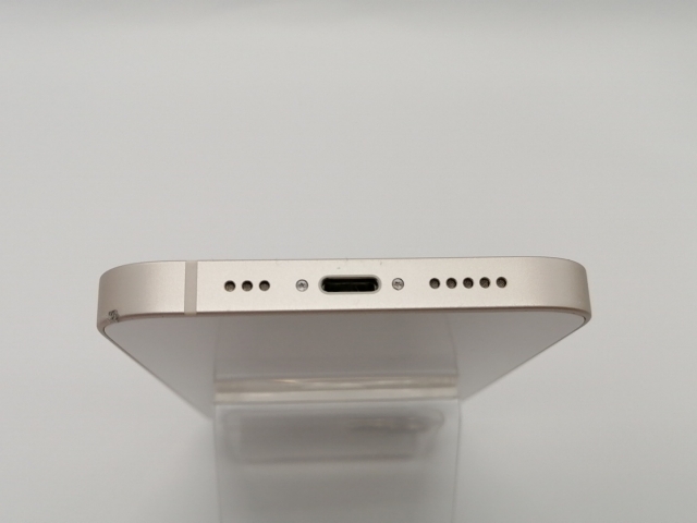 【中古】Apple au 【SIMフリー】 iPhone 13 128GB スターライト MLND3J/A【小倉駅前】保証期間１ヶ月【ランクB】_3