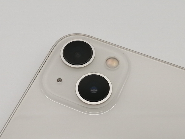 【中古】Apple au 【SIMフリー】 iPhone 13 128GB スターライト MLND3J/A【小倉駅前】保証期間１ヶ月【ランクB】_7