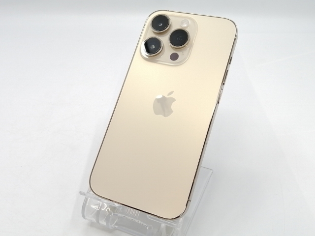 中古】Apple 国内版 【SIMフリー】 iPhone 14 Pro 128GB ゴールド