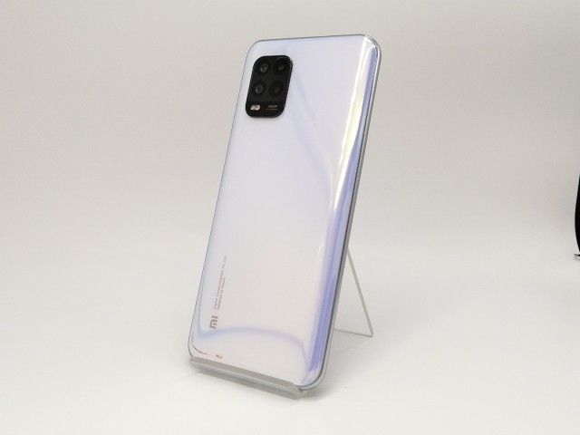 【中古】Xiaomi au 【SIMロック解除済み】 Mi 10 Lite 5G ドリーム ホワイト 6GB 128GB XIG01【小倉駅前】保証期間１ヶ月【ランクC】