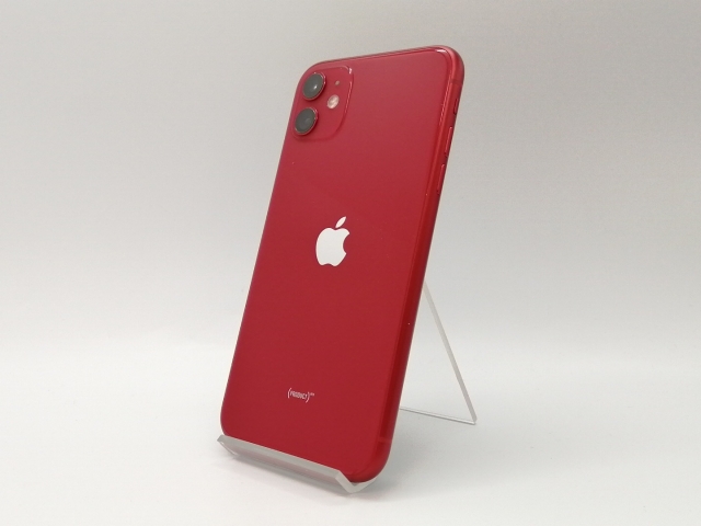 NTTdocomo - iPhone11 128GB RED ドコモ版　SIMロック解除済み ムスビー｜【修理店整備済】iPhone 11 128GB レッド SIMロック