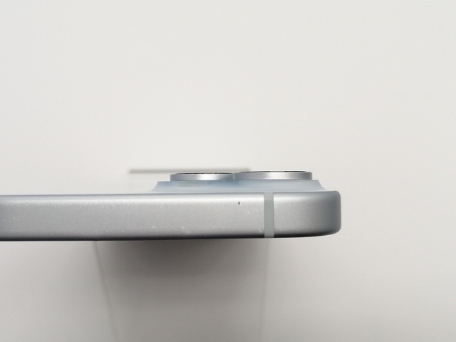 【中古】Apple SoftBank 【SIMフリー】 iPhone 15 128GB ブルー MTML3J/A【小倉駅前】保証期間１ヶ月【ランクB】