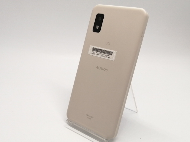 AQUOS wish アイボリー 中古】SHARP au 【SIMフリー】 AQUOS wish