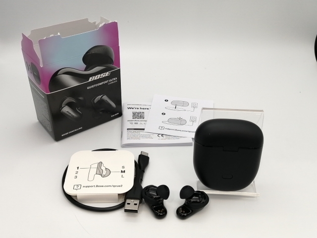 中古】BOSE QuietComfort Ultra Earbuds 第2世代 [Black]【小倉駅前