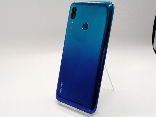 HUAWEI nova lite 3+ オーロラブルー 128 GB 中古】Huawei UQmobile
