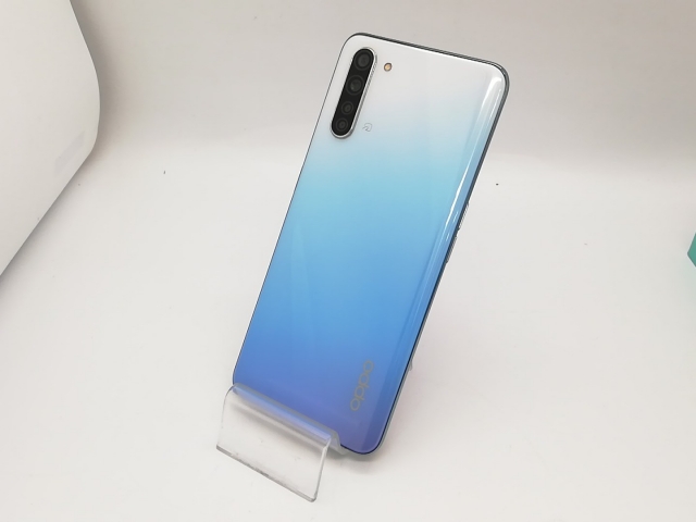 【中古】Oppo ymobile 【SIMロック解除済み】 OPPO Reno3 A ホワイト 6GB 128GB A002OP CPH2013【アリオ倉敷】保証期間１ヶ月【ランクC】