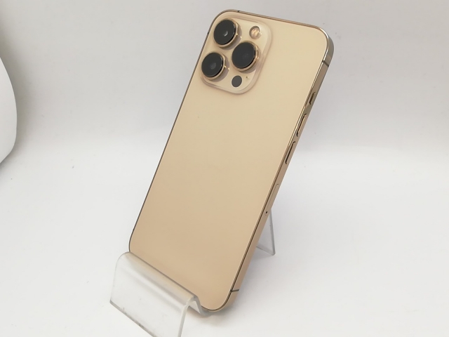 中古】Apple au 【SIMフリー】 iPhone 13 Pro 256GB ゴールド MLUQ3J/A 