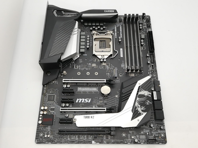 【中古】MSI MPG Z390 GAMING PRO CARBON Z390/LGA1151/ATX【アリオ倉敷】保証期間１週間