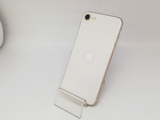 【中古】Apple ymobile 【SIMフリー】 iPhone SE（第3世代） 128GB スターライト MMYG3J/A【アリオ倉敷】保証期間１ヶ月【ランクA】