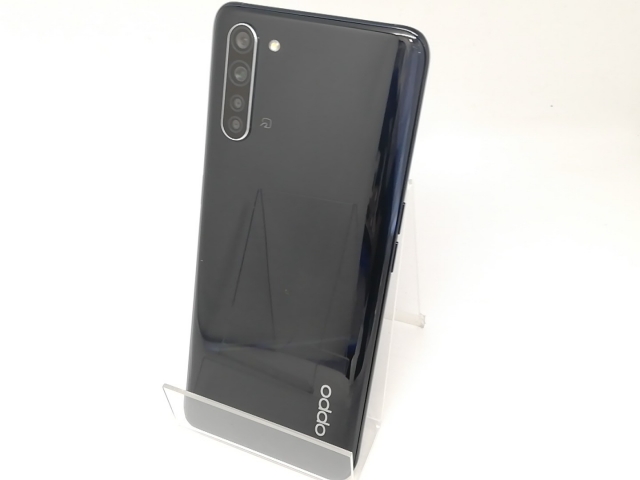 【中古】Oppo ymobile 【SIMロック解除済み】 OPPO Reno3 A ブラック 6GB 128GB A002OP CPH2013【三宮駅前】保証期間１週間【ランクC】