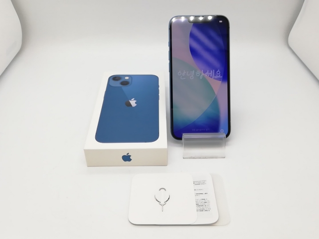 【中古】Apple docomo 【SIMフリー】 iPhone 13 512GB ブルー MLNT3J/A【アリオ倉敷】保証期間１ヶ月【ランクB】_7