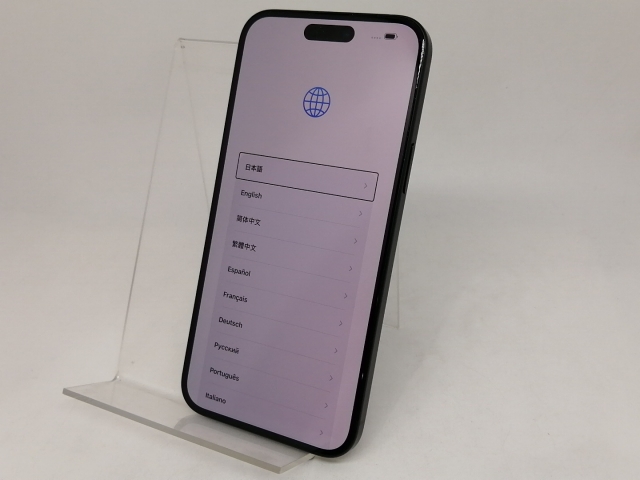 【中古】Apple 国内版 【SIMフリー】 iPhone 15 Plus 128GB ブラック MU083J/A【日本橋3】保証期間１ヶ月【ランクA】_1