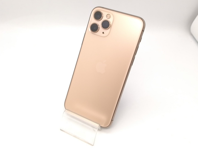 【中古】Apple docomo 【SIMロック解除済み】 iPhone 11 Pro 256GB ゴールド MWC92J/A【アリオ倉敷】保証期間１ヶ月【ランクB】