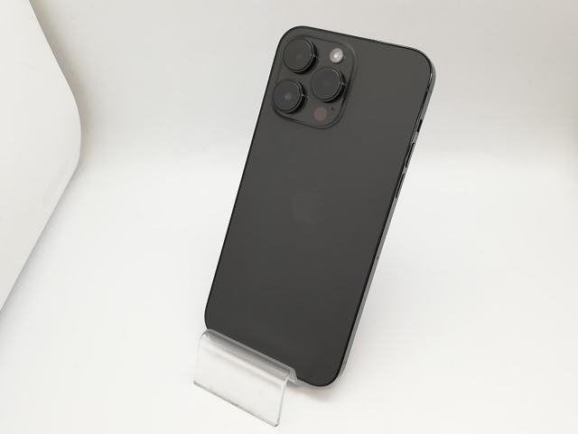 【中古】Apple 国内版 【SIMフリー】 iPhone 14 Pro Max 256GB スペースブラック MQ9A3J/A【広島】保証期間１ヶ月【ランクB】