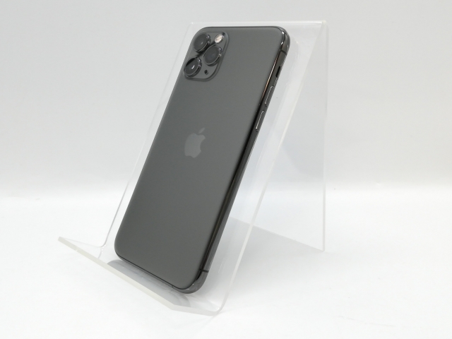 【中古】Apple docomo 【SIMロック解除済み】 iPhone 11 Pro 64GB スペースグレイ MWC22J/A【京都】保証期間１ヶ月【ランクA】