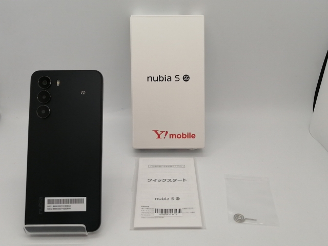 【中古】ZTE ymobile 【SIMフリー】 nubia S 5G 4GB 128GB ブラック A403ZT【広島本通】保証期間１ヶ月【ランクA】_8