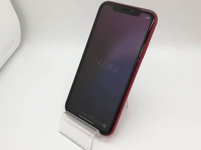 【中古】Apple 国内版 【SIMフリー】 iPhone XR 128GB (PRODUCT)RED MT0N2J/A【アリオ倉敷】保証期間１ヶ月【ランクC】_1