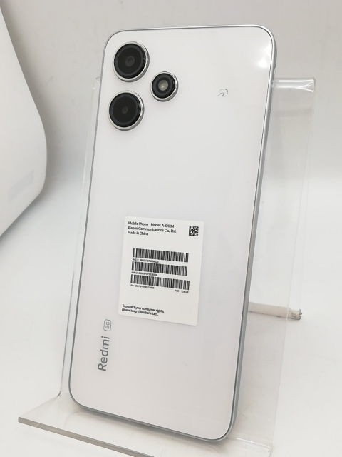【中古】Xiaomi SoftBank 【SIMフリー】 Redmi 12 5G 4GB 128GB ムーンライトホワイト A401XM【アリオ倉敷】保証期間１ヶ月【ランクA】_1