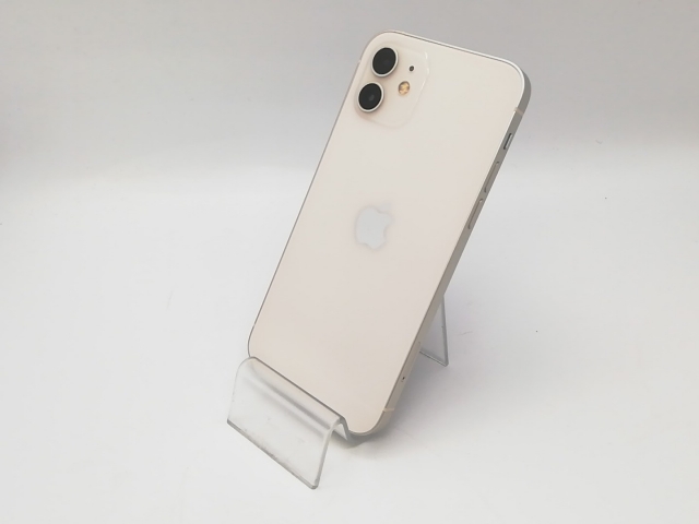 【中古】Apple SoftBank 【SIMロック解除済み】 iPhone 12 64GB ホワイト MGHP3J/A【アリオ倉敷】保証期間１ヶ月【ランクA】