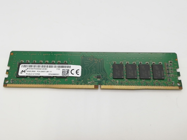 【中古】DDR4 16GB PC4-19200(DDR4-2400)【デスクトップPC用】【アリオ倉敷】保証期間１週間
