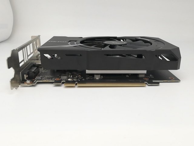 【中古】MSI GeForce GTX 1650 AERO ITX 4G OC GTX1650/4GB(GDDR5)/PCI-E【アリオ倉敷】保証期間１週間_1