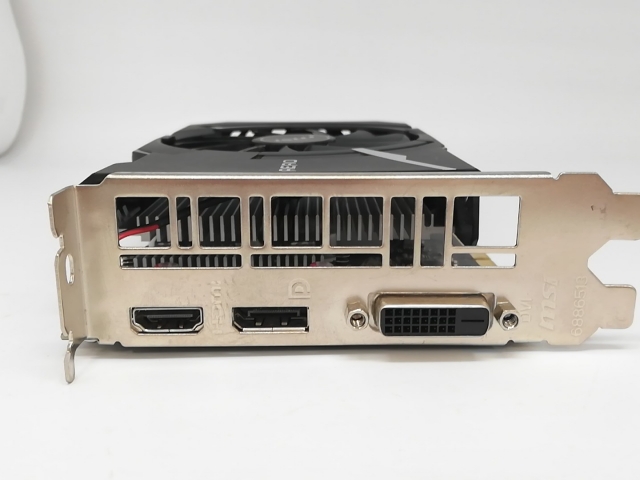 【中古】MSI GeForce GTX 1650 AERO ITX 4G OC GTX1650/4GB(GDDR5)/PCI-E【アリオ倉敷】保証期間１週間_2