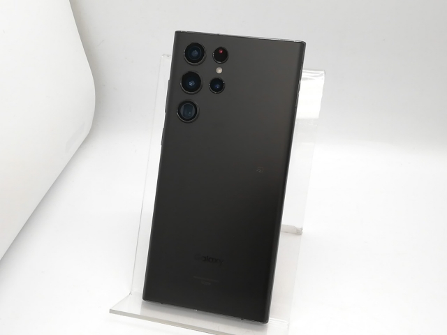 中古】SAMSUNG au 【SIMフリー】 Galaxy S22 Ultra ファントムブラック 