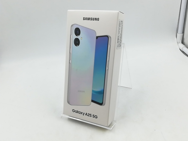 【未使用】SAMSUNG ymobile 【SIMフリー】 Galaxy A25 5G ライトブルー 4GB 64GB SCSBC3【千葉】保証期間３ヶ月