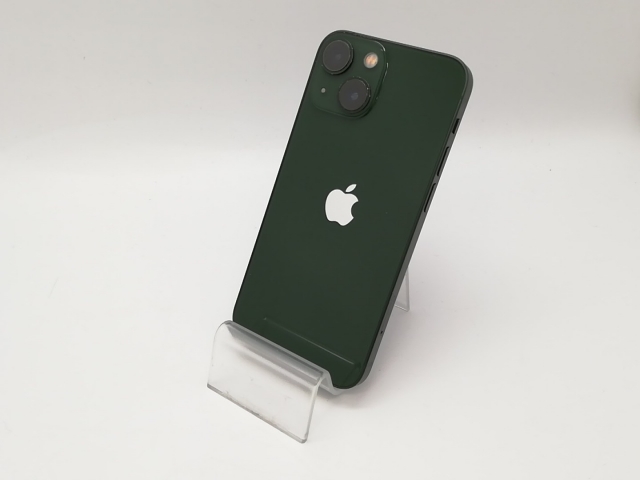 【中古】Apple 楽天モバイル 【SIMフリー】 iPhone 13 mini 128GB グリーン MNFC3J/A【アリオ倉敷】保証期間１ヶ月【ランクB】