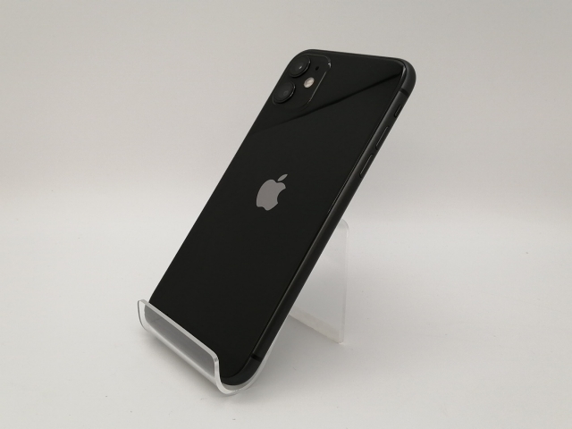 【中古】Apple docomo 【SIMロック解除済み】 iPhone 11 128GB ブラック MWM02J/A【三宮センター】保証期間１ヶ月【ランクC】
