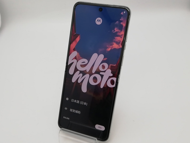 【中古】MOTOROLA SoftBank 【SIMフリー】 motorola razr 40s バニラクリーム 8GB 256GB A303MO【アリオ倉敷】保証期間１ヶ月【ランクA】_1