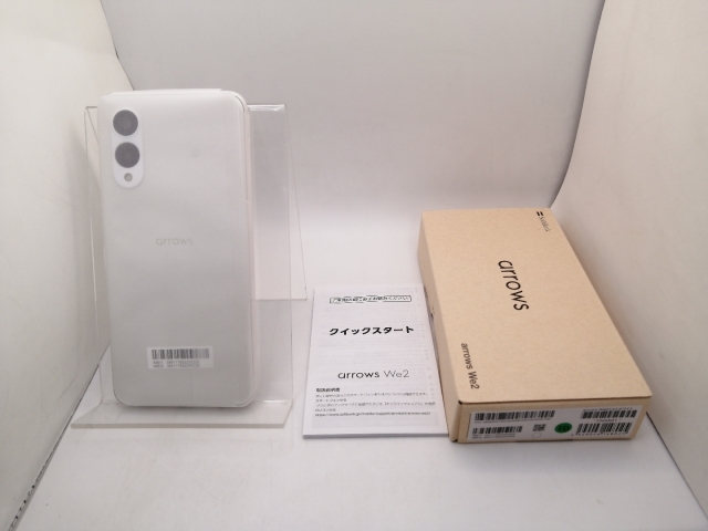 【未使用】FCNT SoftBank 【SIMフリー】 arrows We2 ミストホワイト 4GB 64GB A402FC【三宮駅前】保証期間３ヶ月_2
