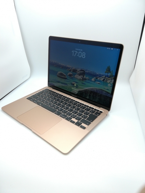 【中古】Apple MacBook Air 13インチ M1(CPU:8C/GPU:7C) 8GB/256GB ゴールド MGND3J/A (M1・2020)【アリオ倉敷】保証期間１ヶ月【ランクA】