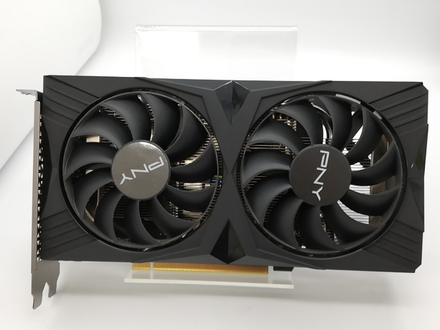 【中古】PNY GeForce RTX 4060 8GB VERTO ダブルファン VCG40608DFXPB1 RTX4060/8GB(GDDR6)【アリオ倉敷】保証期間１週間