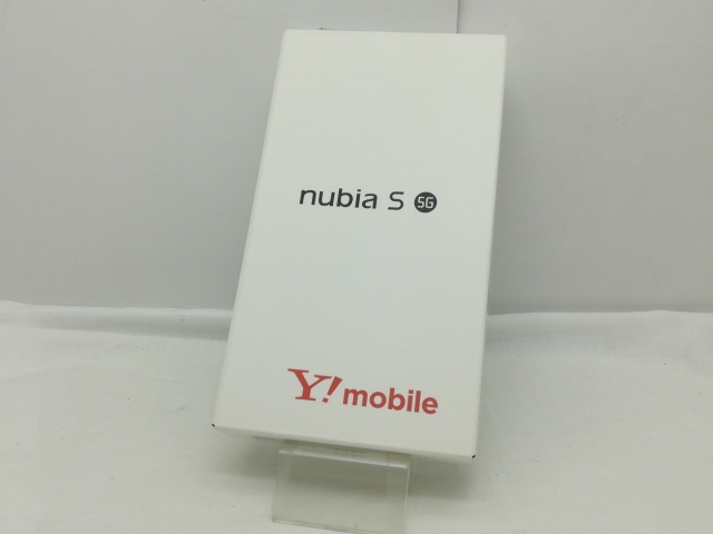 【未使用】ZTE ymobile 【SIMフリー】 nubia S 5G 4GB 128GB ライトパープル A403ZT【川崎】保証期間３ヶ月