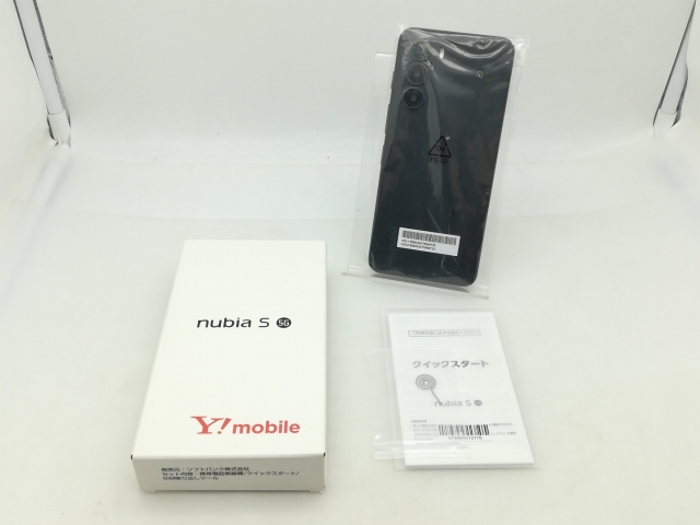 【未使用】ZTE ymobile 【SIMフリー】 nubia S 5G 4GB 128GB ブラック A403ZT【日本橋3】保証期間３ヶ月_2