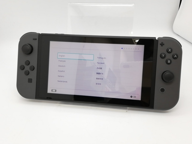 【中古】Nintendo Switch 本体 Joy-Con(L)/(R) グレー HAD-S-KAAAA 【2019年8月】【アリオ倉敷】保証期間１ヶ月【ランクB】 14,045円
