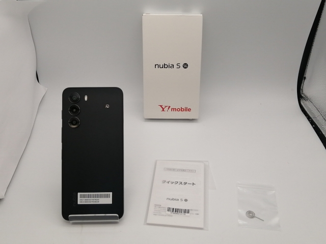nubia S 5G ブラック 未使用 Y!mobile 新品未使用 nubia S 5G Y