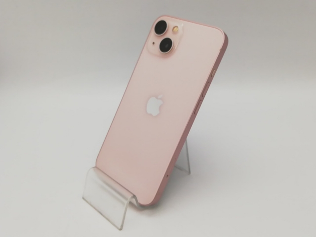 【中古】【赤ロム保証あり】Apple docomo 【SIMフリー】 iPhone 13 128GB ピンク MLNE3J/A【アリオ倉敷】保証期間１ヶ月【ランクC】