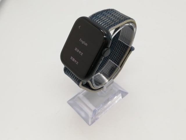 【中古】Apple Apple Watch SE2 44mm GPS ミッドナイトアルミニウムケース/ミッドナイトスポーツループ MREA3J/A【アリオ倉敷】保証期間１ヶ月【ランクC】